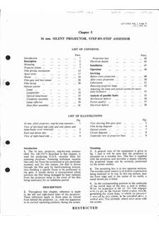 Military Specto manual. Camera Instructions.